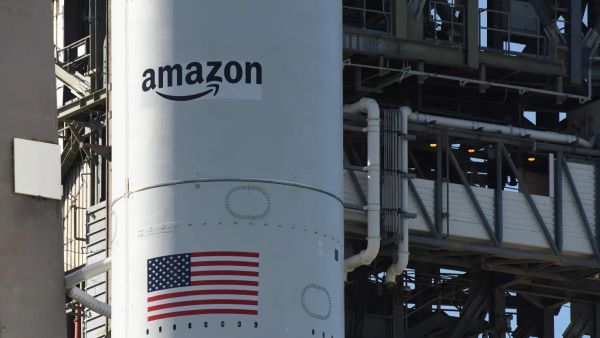AMAZON TURNS TO RIVAL SPACEX TO LAUNCH NEXT BATCH OF KUIPER INTERNET SATELLITES