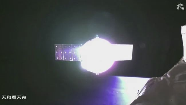SEE TIANZHOU 9 CARGO MISSION DOCK AT CHINA'S TIANGONG SPACE STATION