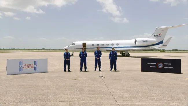 SPACEX CREW-11 ASTRONAUTS ARRIVE IN FLORIDA AHEAD OF LAUNCH TO SPACE STATION