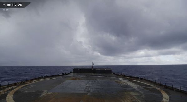 BAD WEATHER FOR FALCON 9 BOOSTER RECOVERY PREVENTS LAUNCH OF AMAZON’S PROJECT KUIPER SATELLITES