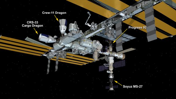 ROSCOSMOS PROGRESS 91 UNDOCKED FROM SPACE STATION