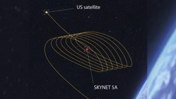THE US MILITARY JUST MOVED A SATELLITE TO INSPECT A UK SPACECRAFT 22,000 MILES ABOVE EARTH