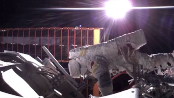 CHINESE ASTRONAUTS ADD DEBRIS SHIELDING TO TIANGONG SPACE STATION DURING 6-HOUR SPACEWALK