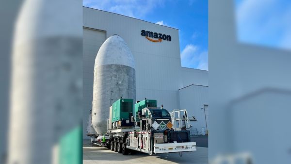 SPACEX DELAYS LAUNCHING AMAZON’S PROJECT KUIPER SATELLITES AMID BACKDROP OF POOR WEATHER