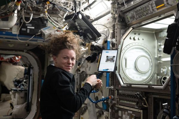 STATION ORBITING HIGHER AS EXERCISE RESEARCH AND MAINTENANCE CONTINUE