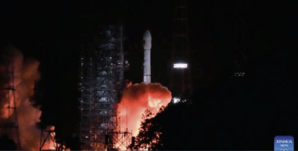 CHINA LAUNCHES NEW COMMUNICATION TECHNOLOGY TEST SATELLITE