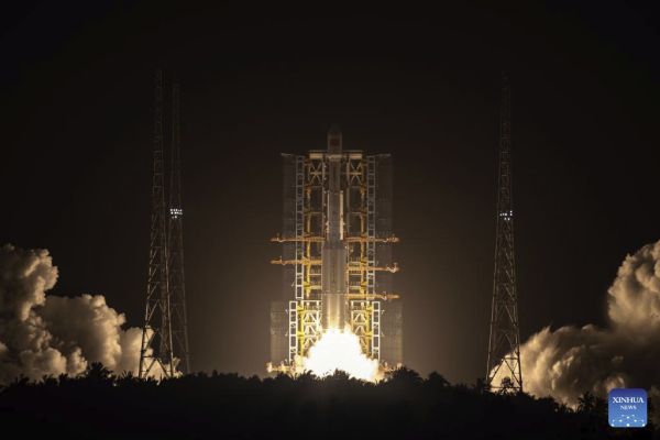 CHINA LAUNCHES NEW SATELLITE INTO SPACE