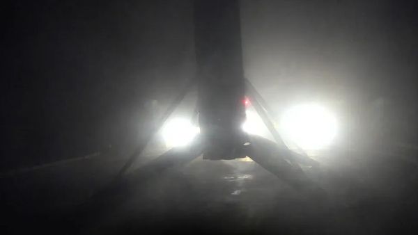 FALCON 9 ROCKET LAUNCHES STARLINK SATELLITES BEFORE MAKING 550TH SPACEX LANDING