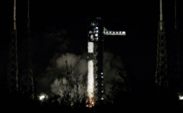 SPACEX TEST FIRES ITS FALCON 9 ROCKET AHEAD OF MIDWEEK LAUNCH OF CREW-12 TO THE SPACE STATION