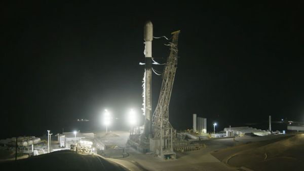 WEST COAST SPACEX FALCON 9 MISSION LAUNCHES 25 STARLINK SATELLITES