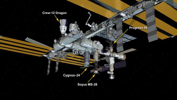 ROSCOSMOS PROGRESS 93 CARGO SPACECRAFT DEPARTS STATION