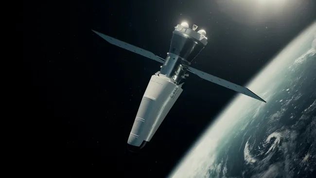 EUROPE'S SPACE RIDER VEHICLE COMES CRASHING DOWN DURING DROP TEST