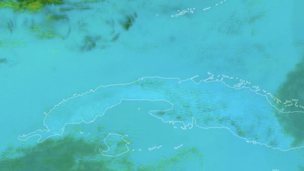 MOMENT METEOR HIT CUBA CAUGHT ON SATELLITE CAMERA (VIDEO)