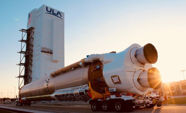 ULA BEGINS STACKING ATLAS 5 ROCKET FOR LATE JUNE LAUNCH