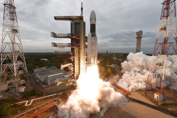 INDIA LAUNCHES ROBOTIC MISSION TO LAND ON THE MOON