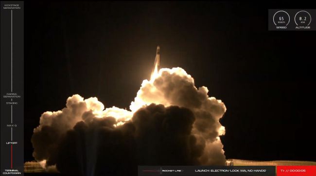 ROCKET LAB ELECTRON BOOSTER LAUNCHES 4 SATELLITES INTO ORBIT