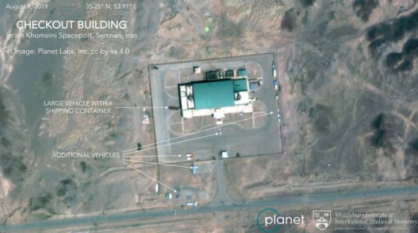 IMAGES SUGGEST TEHRAN PREPARING SATELLITE LAUNCH