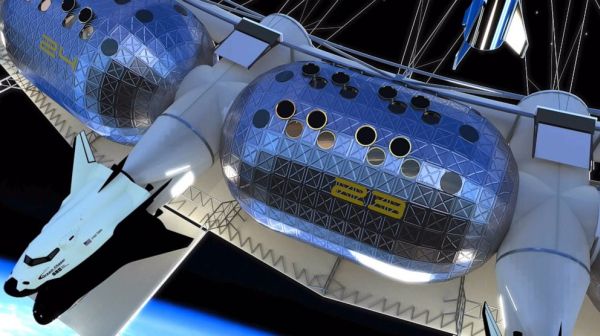 FIRST COMMERCIAL SPACE HOTEL TO HAVE LOW-GRAVITY BASKETBALL, ROCK CLIMBING