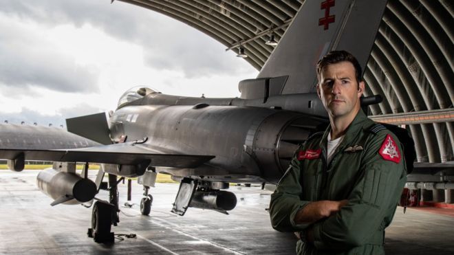 RAF PILOT TO HELP LAUNCH SPACE SATELLITE