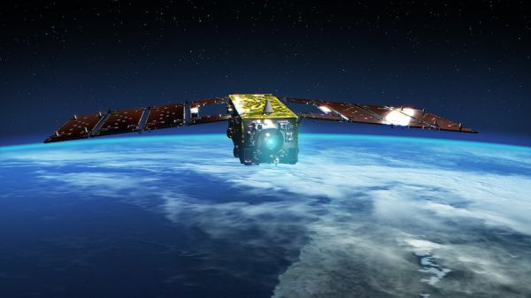 JAPANESE SATELLITE RE-ENTERS ATMOSPHERE AFTER EXPERIMENTS IN ULTRA-LOW ORBIT 