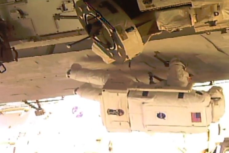 KOCH, MEIR CONCLUDE FIRST ALL-FEMALE SPACEWALK