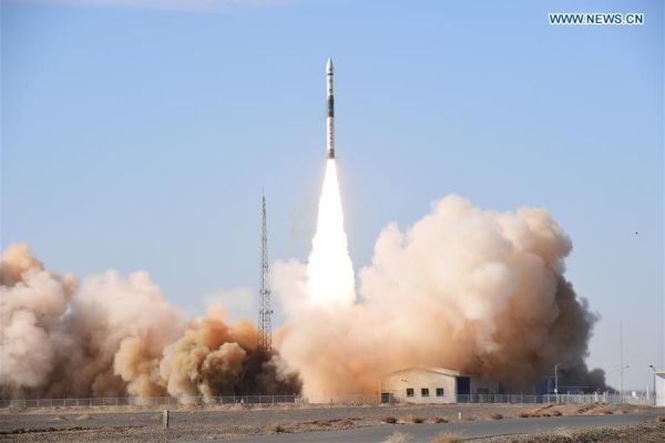 TWO CHINESE SATELLITE LAUNCHERS LIFT OFF THREE HOURS APART