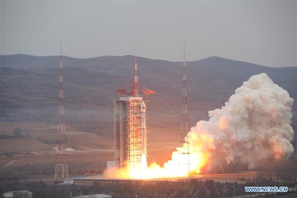 CHINA LAUNCHES RADAR OBSERVATION SATELLITE