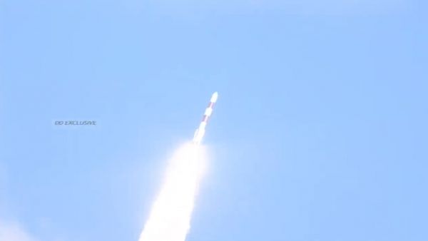 INDIAN PSLV LAUNCHES RISAT-2BR1 MILITARY SATELLITE
