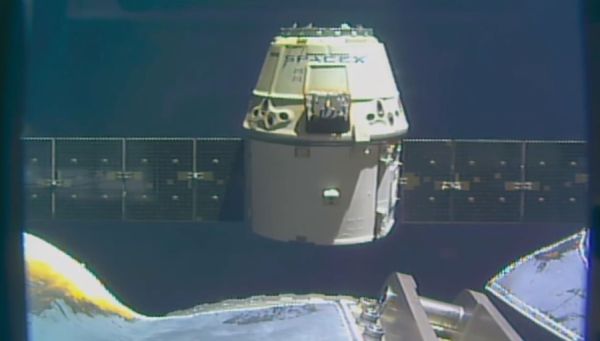 DRAGON CARGO CAPSULE BRINGS HOME SPACE STATION SCIENCE EXPERIMENTS