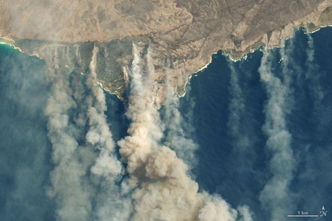 AUSTRALIA'S DEADLY WILDFIRES IN PHOTOS: THE VIEW FROM SPACE