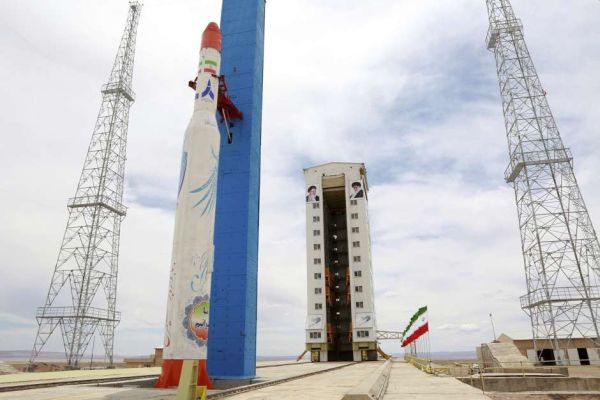 IRAN SAYS IT IS PREPARING FOR SATELLITE LAUNCH