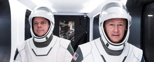 SPACEX IS ABOUT TO LAUNCH A HISTORIC MISSION WITH ACTUAL PEOPLE ON BOARD CREW DRAGON
