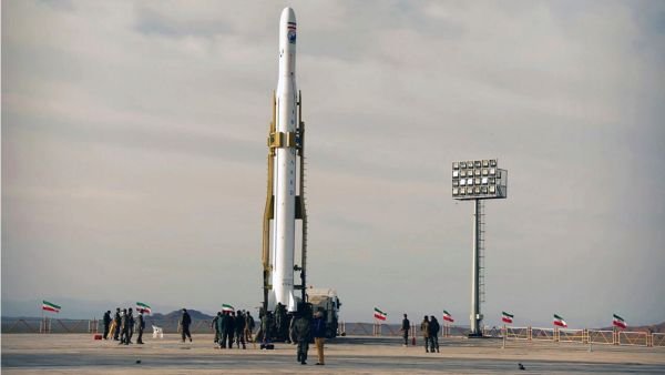 IRAN'S MILITARY SATELLITE A 'TUMBLING WEBCAM IN SPACE,' SPACE FORCE COMMANDER SAYS