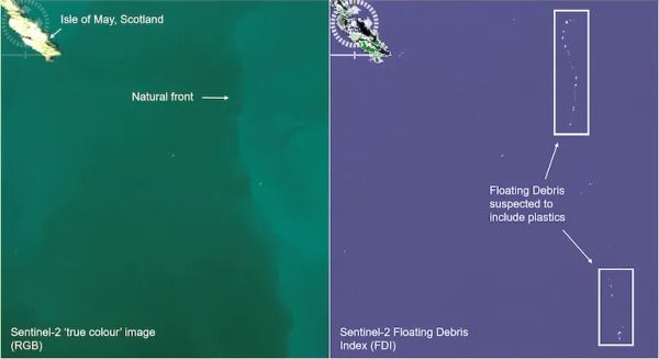 SCIENTISTS HAVE FOUND A WAY TO USE SATELLITE IMAGERY TO DETECT PLASTIC POLLUTION IN THE OCEAN