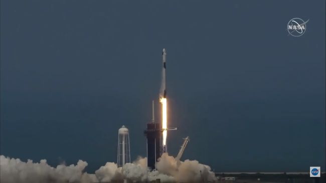 LIFTOFF! SPACEX LAUNCHES 1ST ASTRONAUTS FOR NASA ON HISTORIC TEST FLIGHT