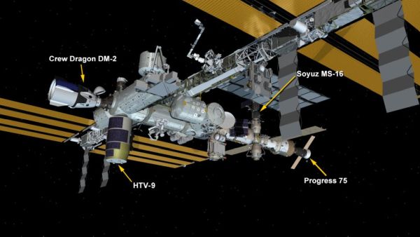 RUSSIAN CARGO SHIP LEAVES, CREW TESTS DRAGON’S COMFORT FACTORS