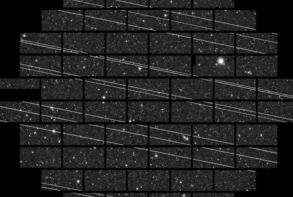 SPACEX’S DARK SATELLITES ARE STILL TOO BRIGHT FOR ASTRONOMERS