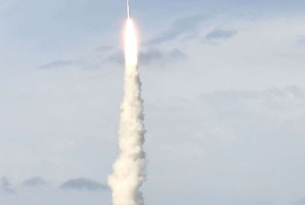 CHINA LAUNCHES 9 SATELLITES INTO SPACE FROM OCEAN PLATFORM