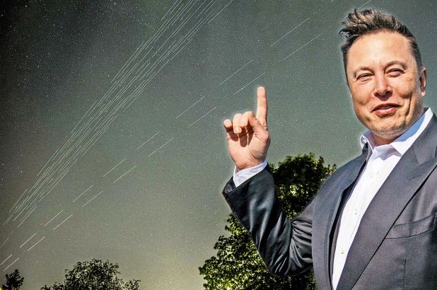 ELON MUSK’S SPACEX SATELLITES CLUTTER THE SKIES, FRUSTRATING ASTRONOMERS