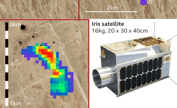 SATELLITE ACHIEVES SHARP-EYED VIEW OF METHANE