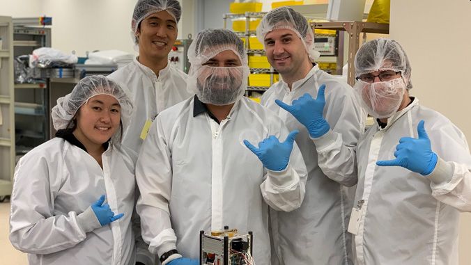 UH SATELLITE TO COLLECT NEUTRONS IN SPACE