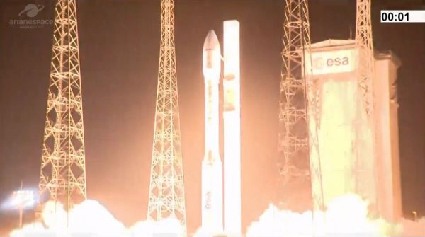 VEGA ANOMALY DURING LAUNCH OF EUROPEAN EARTH OBSERVATION SATELLITES