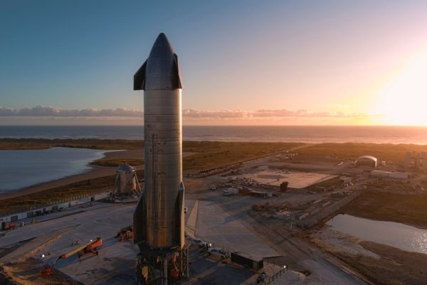 SPACEX CONDUCTS STARSHIP TEST FLIGHT, ENDS IN FIERY CRASH LANDING