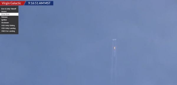 VSS UNITY ABORTS AFTER ENGINE START, SAFELY LANDS WITH CREW BACK AT SPACEPORT AMERICA