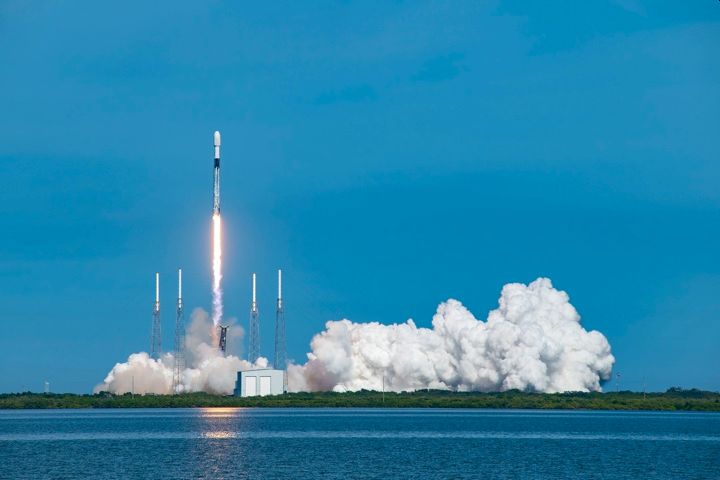 SIRIUSXM SATELLITE RIDES SPACEX ROCKET INTO ORBIT