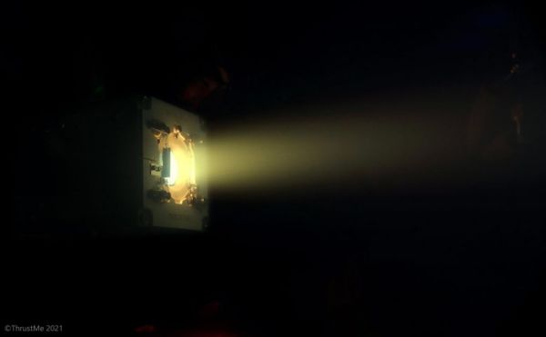 IODINE THRUSTER USED TO CHANGE THE ORBIT OF A SATELLITE FOR THE FIRST TIME EVER