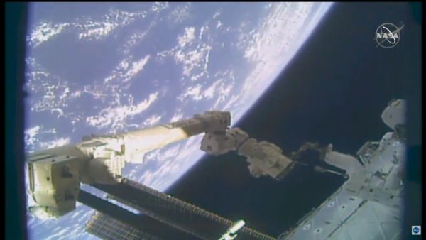 SPACEWALKING ASTRONAUTS COMPLETE A SPACE STATION BATTERY UPGRADE YEARS IN THE MAKING