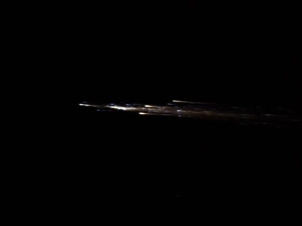A RUSSIAN 'SPACE TRUCK' JUST BURST INTO FLAMES ON PURPOSE AND THE PHOTO IS AMAZING