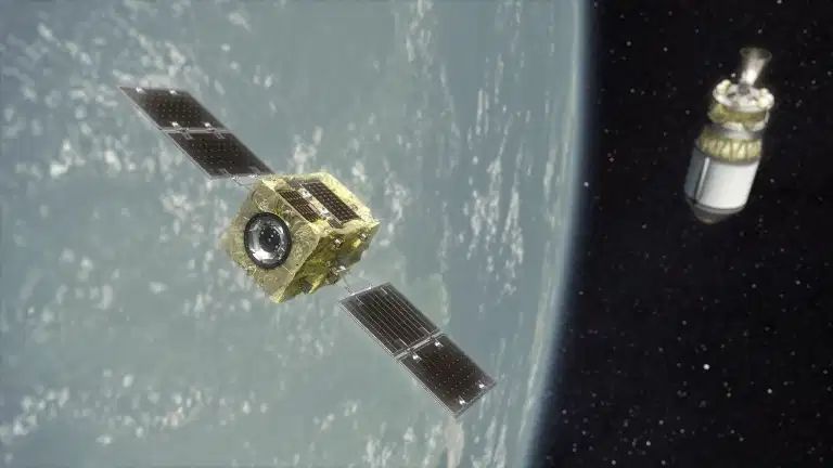 SPACE IS GETTING VERY MESSY WITH SATELLITES AND ROCKETS. THIS COMPANY AIMS TO FIX IT.