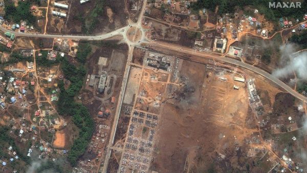 BATA BLAST: SATELLITE IMAGES SHOW EQUATORIAL GUINEA DESTRUCTION